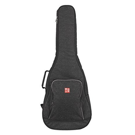 Music Area RB10 Series Acoustic Guitar Gig Bag - Black