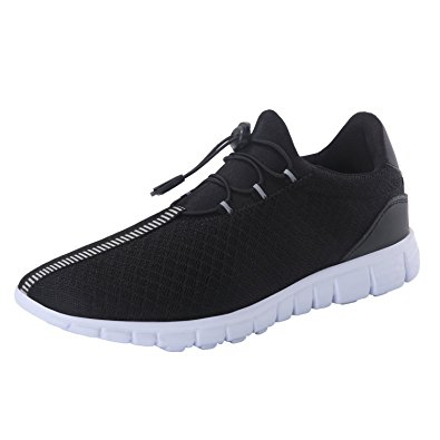 Men's Running Shoes Fashion Breathable Sneakers Mesh Soft Sole Casual Athletic Lightweight