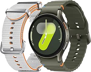 SAMSUNG Galaxy Watch 7 44mm Bluetooth AI Smartwatch   Free Band, Energy Score, Wellness Tips, Heart Rate Tracking, Sleep Monitor, Fitness Tracker, 2024, Green [US Version, 1Yr Manufacturer Warranty]