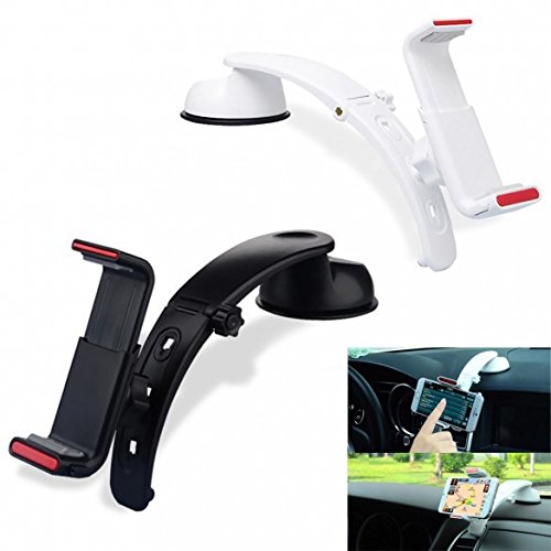 Case Army Car Mount Cellphone Holder [Clasp] Dashboard, Windshield, Air Vent 360 degree Rotate Cradle for Apple iPhone 2 3 4 4S 5 5S SE 6 7 8 9 10 X Plus   Samsung Galaxy Note S Edge Google LG HTC GPS
