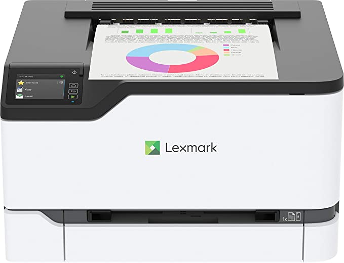 Lexmark C3426dw Color Laser Printer with Interactive Touch Screen, Full-Spectrum Security and Print Speed up to 26 ppm (40N9310)