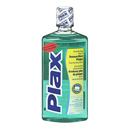 Plax Mouthwash, Soft Mint, 24 Fl. Oz (Pack of 12)