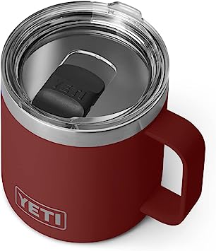 YETI Rambler 14 oz Mug, Vacuum Insulated, Stainless Steel with MagSlider Lid, Stainless