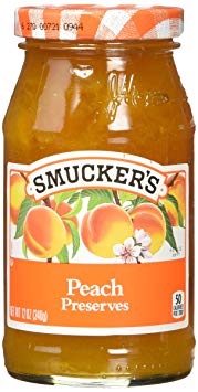 Smucker's  Peach Preserves, 12 Ounce