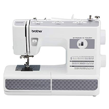 Brother RST531HD Refurbished Strong and Tough 53 Stitch Sewing Machine with Finger Guard, White