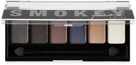 NYX Cosmetics The Smokey Fume Shadow Palette, 0.21 Ounce