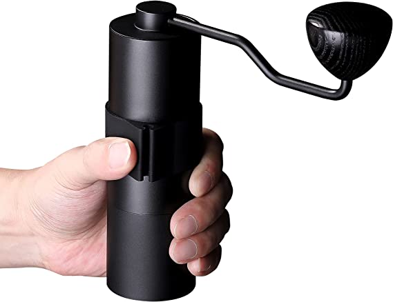Normcore Manual Coffee Grinder V2 - 38mm Titanium Contemporary Conical Burr - Hand Grinder - Adjustable Settings - For Espresso, Aeropress, Pour over, French Press