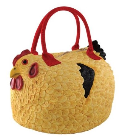 Rubber Chicken Purse - The "Hen Bag" Handbag
