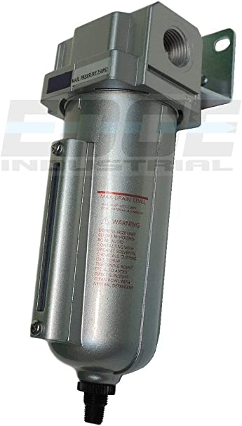THB 1/2" Heavy Duty Particulate Filter Moisture Trap Water seperator w/Auto Automatic Drain