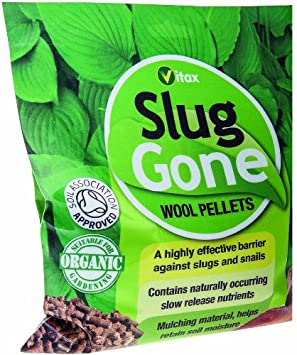 Vitax 1L Slug Gone Natural Wool Barrier Pellets