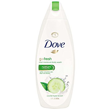 Dove go fresh Body Wash, Cucumber and Green Tea, 22 oz