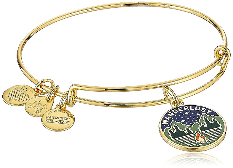 Alex and Ani Womens Words are Powerful Wanderlust Bangle