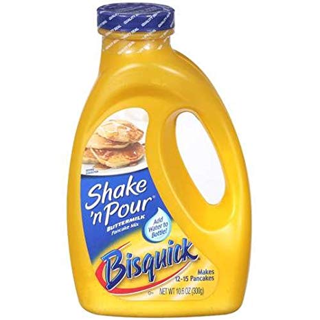 Bisquick Shake N Pour Pancake Mix Buttermilk 10.6 oz