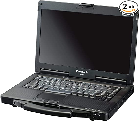 Panasonic Toughbook CF-53 MK4, i5-4310M @2.00GHz, 14" HD, 8GB, 500 GB, Windows 10 Pro, WiFi, Bluetooth (Renewed)