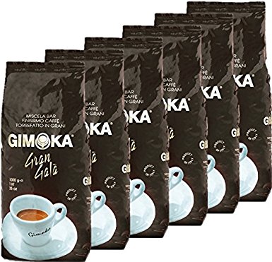 6x1kg COFFEE BEANS GIMOKA (2. GRAN GALA)