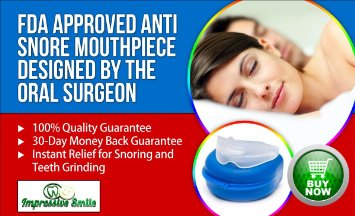 Best Anti Snoring Mouth Guard - FDA APPROVED - BPA FREE- Stops Teeth Grinding