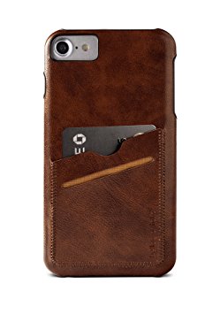 Bellagio-Italia Leather iPhone 6, 6s, and 7 Phone Case with Wallet Card Slot