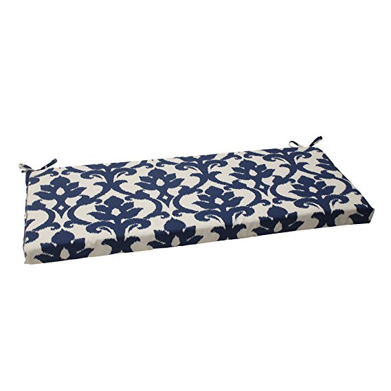 Pillow Perfect Indoor/Outdoor Bosco Bench Cushion, Navy
