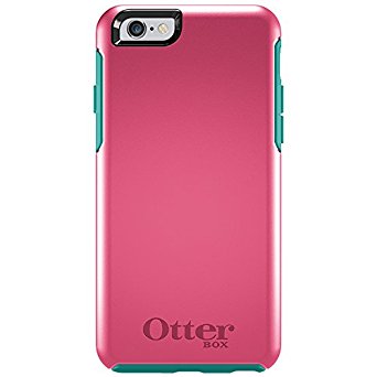 OtterBox SYMMETRY SERIES Case for iPhone 6/6s (4.7" Version) - Retail Packaging - TEAL ROSE (BLAZE PINK/LIGHT TEAL)