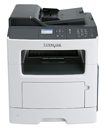 Lexmark MX317dn Compact All-In One Monochrome Laser Printer, Network Ready, Scan, Copy, Duplex Printing and Professional Features