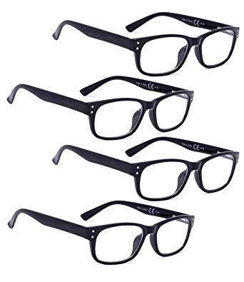 READING GLASSES 4 pack Classic Style Readers