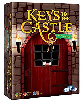 Outset Media - Keys to the Castle - Race Your Fellow Knights Through the Castle in this Fast Paced Strategy Card Game - Ages 8