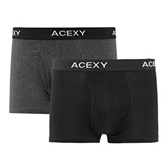 Acexy Men's Underwear Boxer Brief Boxer Trunks Pack of 2 or 4 Shorts Gents Ultra Soft …