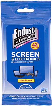 Endust END14712 Soft Pack Screen Wipes