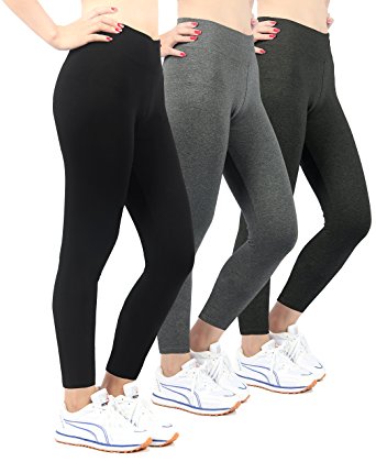 iLoveSIA Women's Capri Tights Workout Yoga Leggings XS S M L XL 0XL 1XL 2XL 3XL