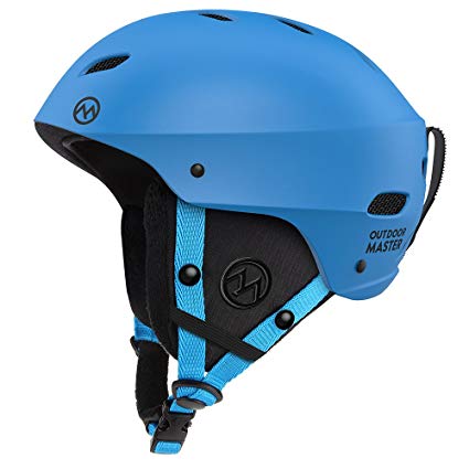 OutdoorMaster Ski Helmet - with ASTM Certified Safety, 9 Options - for Men, Women & Youth