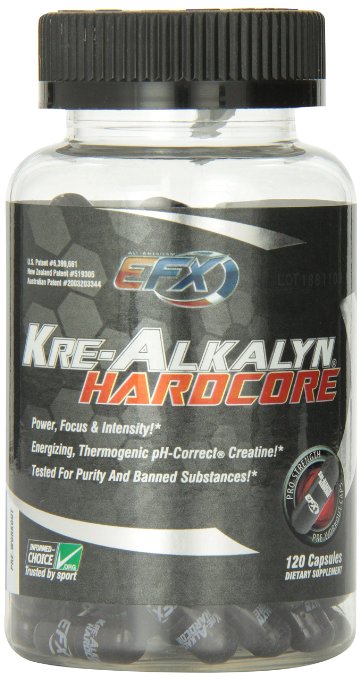 All American EFX Kre-Alkalyn Hardcore 120 Capsules