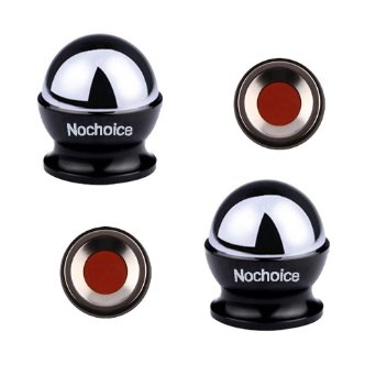 Nochoice® Magnetic Car Phone Holder Cradle Mount Kit for Cell phone (2 Magnets   2 Balls)