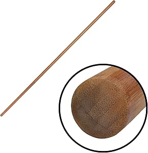 BambooMN Sturdy Bamboo Stick for Fitness, Yoga, Physical Rehabilitation. 1",1.1",1.18" & 1.375" Diameters. Available in Bulk Quantities