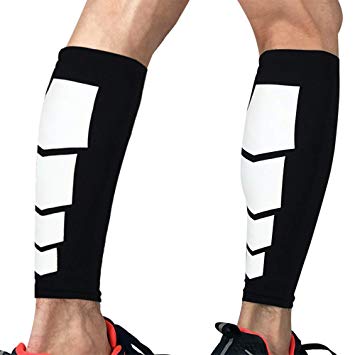 ALAIX- Lycra Ingredients PRO Compression Calf Sets, High Performance Design Promotes Proper Blood Flow and Provides Superior Compression & Support for All Lifestyles, Pair(L)