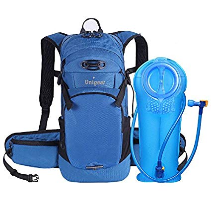 Unigear Hydration Packs Backpack with 2L TPU Water Bladder Reservoir for Running, Hiking, Climbing, Cycling