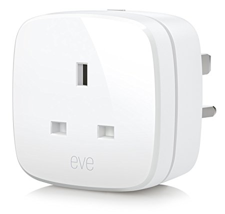 Elgato Eve Energy (UK) - Switch & Power Meter with Apple HomeKit Technology, Bluetooth Low Energy