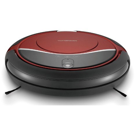 Moneual RYDIS Pro Robotic Vacuum Mop Hybrid Robot Vacuum Cleaner DryWet Mop with Water Tank and Smart Vision Mapping Technology Smart Sensor System and Remote Control Included