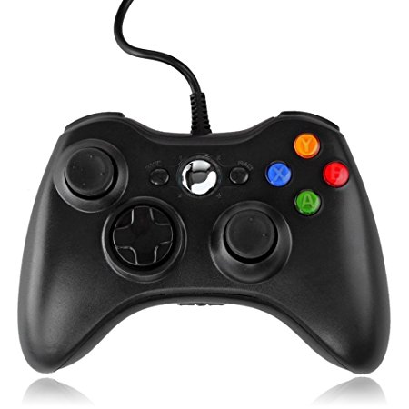 QUMOX Controller USB Pad Joystick Joypad Gamepad Game for Xbox360 PC Windows 7