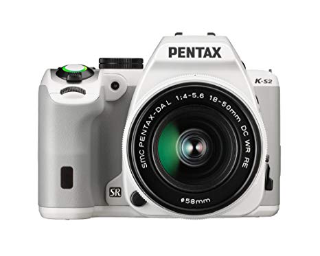 Pentax K-S2 20MP Wi-Fi Enabled Weatherized SLR (White)