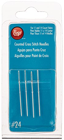 Cross Stitch Hand Needles-Size 24 4/Pkg