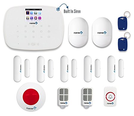Fortress Security Store- DIY Total Security System A Includes Motion Sensors, Window and Door Sensors, Panic Button, Strobe Siren and More for Complete Business and Home Protection Brand: Fortress Secuirty Store