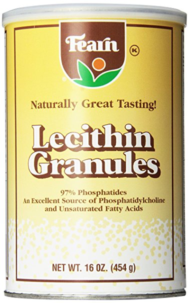 Fearn Natural Foods Lecithin, Granules, 16 Oz