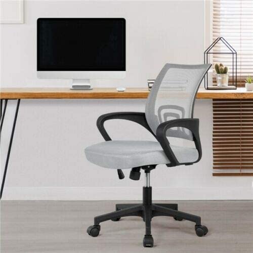 SunnyHome Ergonomic Mesh Office Chair Adjustable Swivel Computer Chair Lumbar Support