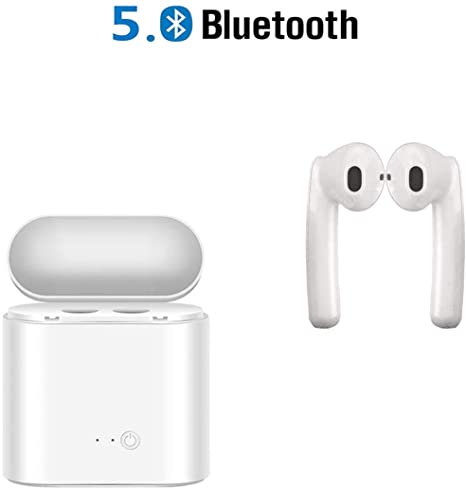 Bluetooth Wireless Earbuds,Bluetooth Headphones Wireless Earphones Bluetooth5.0 Stereo Sound Waterproof Headphones with mic