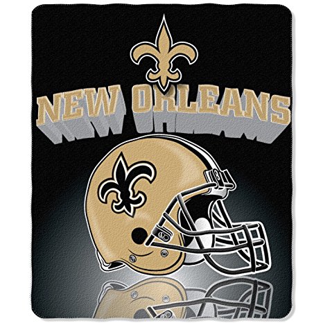 NFL mens NFL Gridiron Fleece Throw, 50-inches x 60-inches