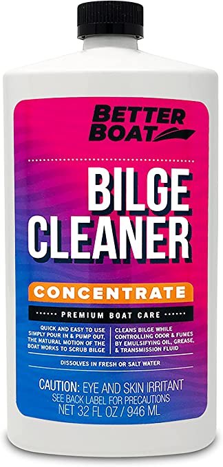 Premium Bilge Cleaner Concentrate for Boats Marine Boat Cleaner Soap Grease Oil Fuel and More