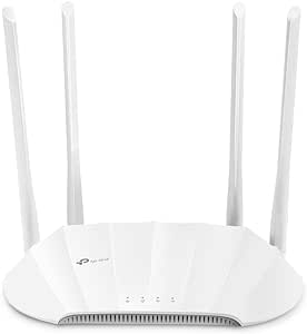 TP-Link TL-WA1801 Points d'Accès WiFi 6 AX1800Mbps, Port Gigabit, Prend en Charge Le PoE Passif, Repeteur WiFi 6, AP, WPA3, Bi-Bande, Brancher et Utiliser, Couverture améliorée, Captive Portal