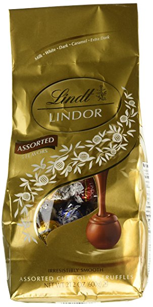 Lindor Assorted Chocolate Truffles, 21.2 Ounce