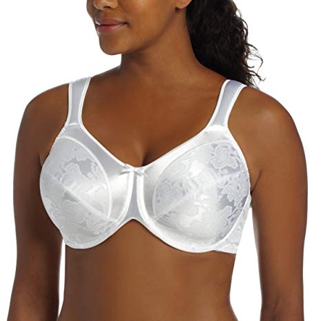 Bali Women's Satin Tracings Minimizer Underwire Bra #3562