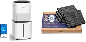 LEVOIT Superior 6000S Smart Evaporative Humidifiers and 4-Pack Exclusive Genuine Premium Filter